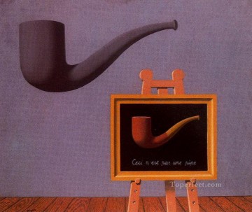 Abstracto famoso Painting - los dos misterios 1966 surrealista